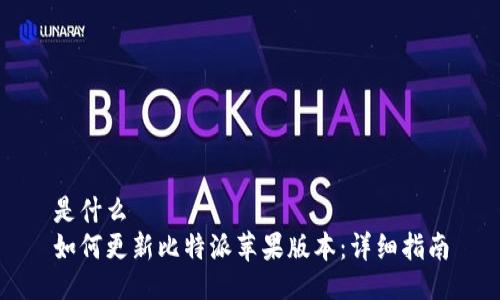 是什么  
如何更新比特派苹果版本：详细指南