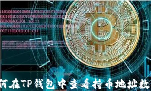 
如何在TP钱包中查看持币地址数量？