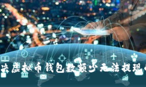 ```xml
如何解决虚拟币钱包数额少无法提现的问题？