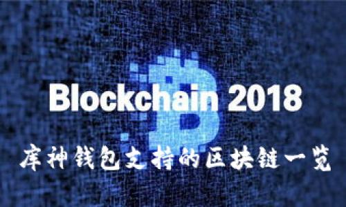 库神钱包支持的区块链一览