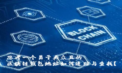 思考一个易于大众且的  
区块链钱包地址如何追踪与查找？
