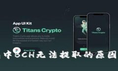 比特派钱包中BCH无法提取