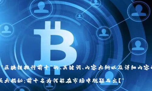 以下是关于“区块链排行前十”的、关键词、内容大纲以及详细内容的设计方案：

“区块链巨头大揭秘：前十名为何能在市场中脱颖而出？”