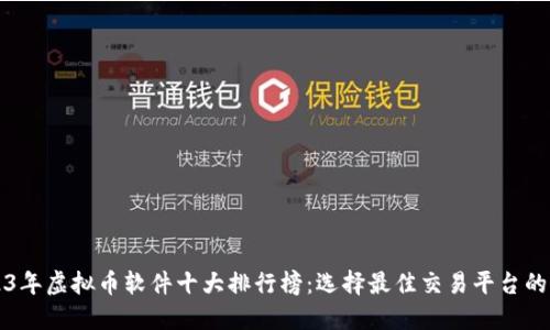 2023年虚拟币软件十大排行榜:选择最佳交易平台的指南